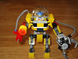 Набор LEGO MOC-38821 Underwater Mining Mech