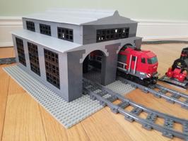 Набор LEGO Train Repair Shop