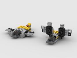 Набор LEGO MOC-38885 31014 Harrier Jump Jet