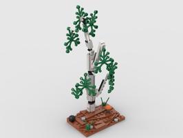 Набор LEGO MOC-39140 Birch tree