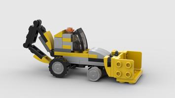 Набор LEGO MOC-39241 31014 Back Hoe