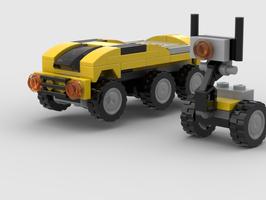 Набор LEGO MOC-39301 Futuristic Truck and Segway
