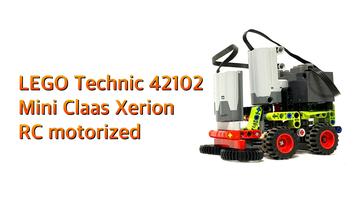 Набор LEGO MOC-39464 lego technic 42102 MINI CLAAS XERION RC motorized