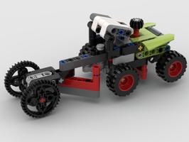 Набор LEGO MOC-39615 Road leveler - Grader