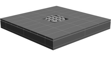 Набор LEGO A simple turntable to use with MOC 28686 The Master Sword Box.