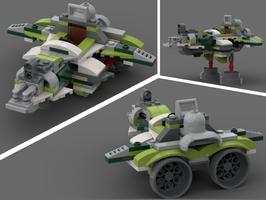 Набор LEGO MOC-39853 31103 / Harrier