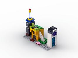 Набор LEGO MOC-40014 10715 Micro City