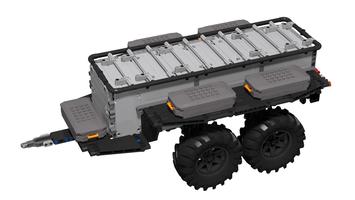 Набор LEGO MOC-40092 All Terrain Trailer 2