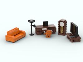Набор LEGO MOC-40287 Furniture