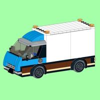 Набор LEGO MOC-40453 City Cargo Truck