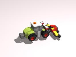 Набор LEGO Mini Claas xerion