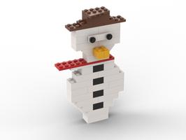 Набор LEGO LEGO Sneeuwpop (Snowman) - Roelof^s Creations