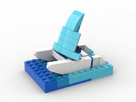 Набор LEGO MOC-41340 Catamaran