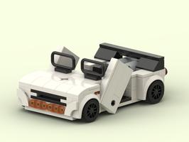 Набор LEGO MOC-41505 Jet powered car