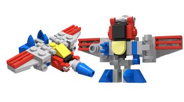 Набор LEGO Transformer Mini G1 Starscream