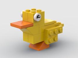 Набор LEGO Tiny rubber duck
