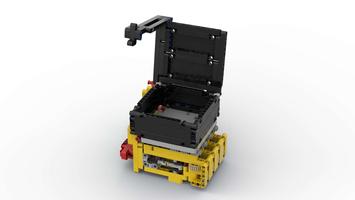 Набор LEGO MOC-41956 Word Combination Lock Safe