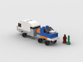 Набор LEGO Mini Pickup Caravan