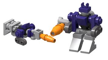 Набор LEGO MOC-42147 Transformer Mini G1 Galvatron