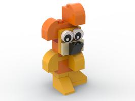 Набор LEGO MOC-42284 Orange Rabbit