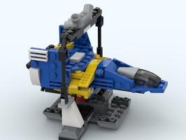 Набор LEGO MOC-42309 31087 F-Zero Blue Falcon