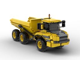 Набор LEGO MOC-42577 VOLVO A40G articulated hauler (dump truck)