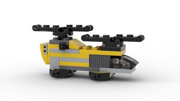 Набор LEGO MOC-42706 31014 Chinook Helicopter