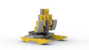 Набор LEGO MOC-42717 31014 Catamaran 2