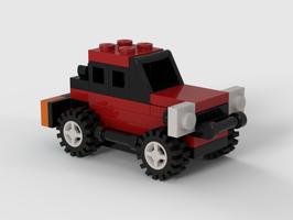 Набор LEGO MOC-42801 Mini Jeep