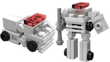 Набор LEGO MOC-42884 Transformer Mini G1 Ratchet
