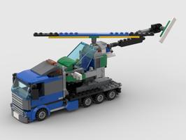 Набор LEGO MOC-42894 60223 - Helicopter Transport