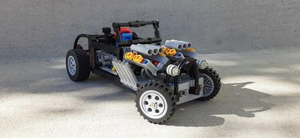 Набор LEGO Twin-Engine Drag Roadster