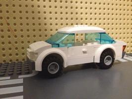 Набор LEGO MOC-43071 white car