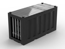 Набор LEGO Generic Train Container Black