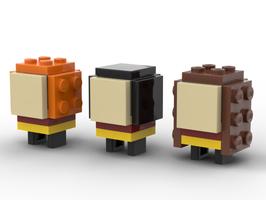Набор LEGO Mini Brickheadz - Harry Potter Set 1