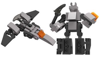 Набор LEGO Transformer TLK Mini Megatron