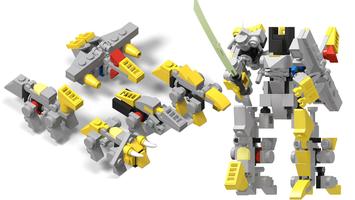 Набор LEGO MOC-43409 Transformer Power Of The Prime Mini Volcanicus