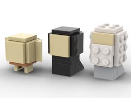 Набор LEGO Mini Brickheadz - Harry Potter Set 2