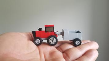 Набор LEGO MOC-43533 Mini  Tractor with Trailer (V2)