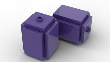 Набор LEGO MOC-43614 Brickfruidz 7: Grapes