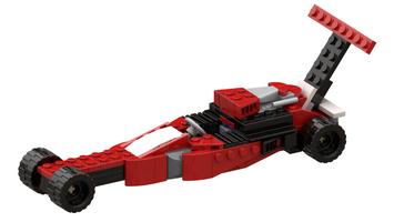 Набор LEGO MOC-44032 31100 Top Fuel Dragster