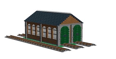 Набор LEGO Engine Shed