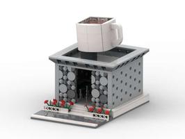 Набор LEGO modern coffee shop