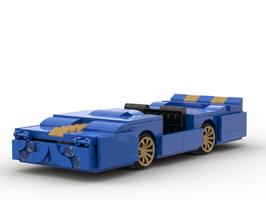 Набор LEGO MOC-44071 Blue car