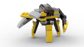Набор LEGO MOC-44124 31014 Three Legged Droid