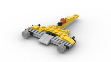 Набор LEGO MOC-44126 31014 Naboo Starfighter