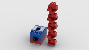 Набор LEGO Rotating DNA stand