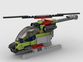 Набор LEGO MOC-44256 60254 - Helicopter