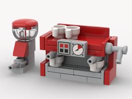 Набор LEGO MOC-44456 Mini Coffee Maker