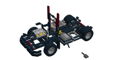 Набор LEGO MOC-44687 truck 8285